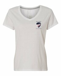 Women's White BBF Logo T-Shirt